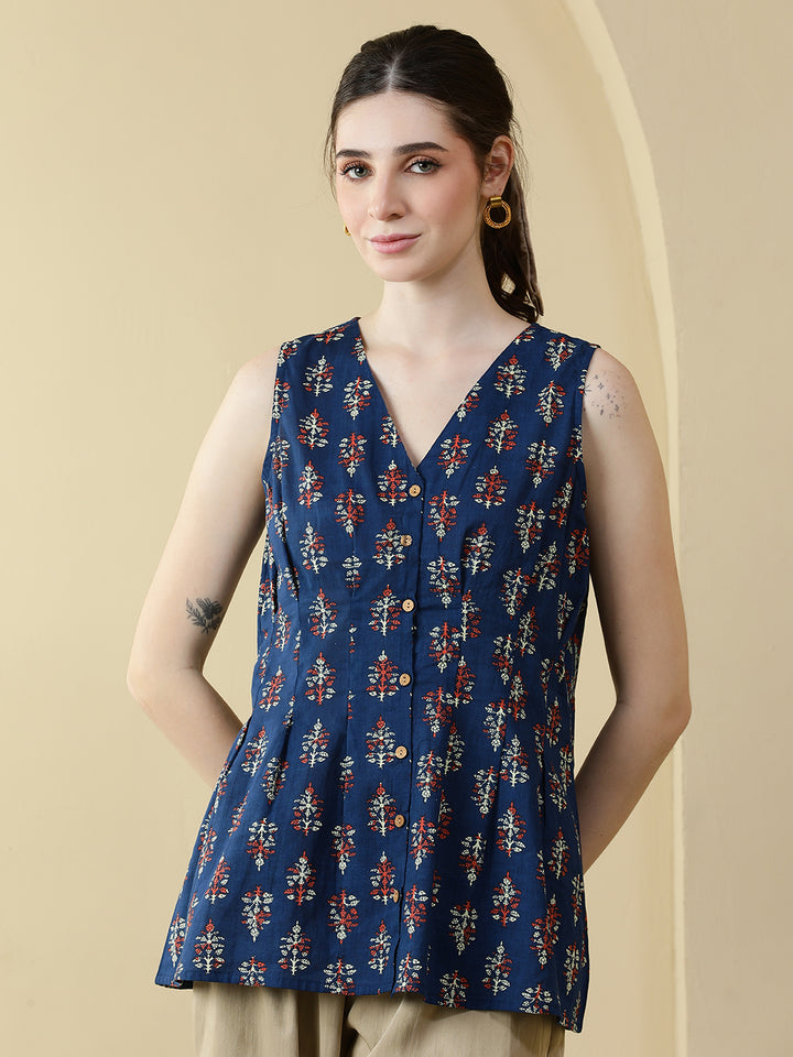 Printed Cotton Tops