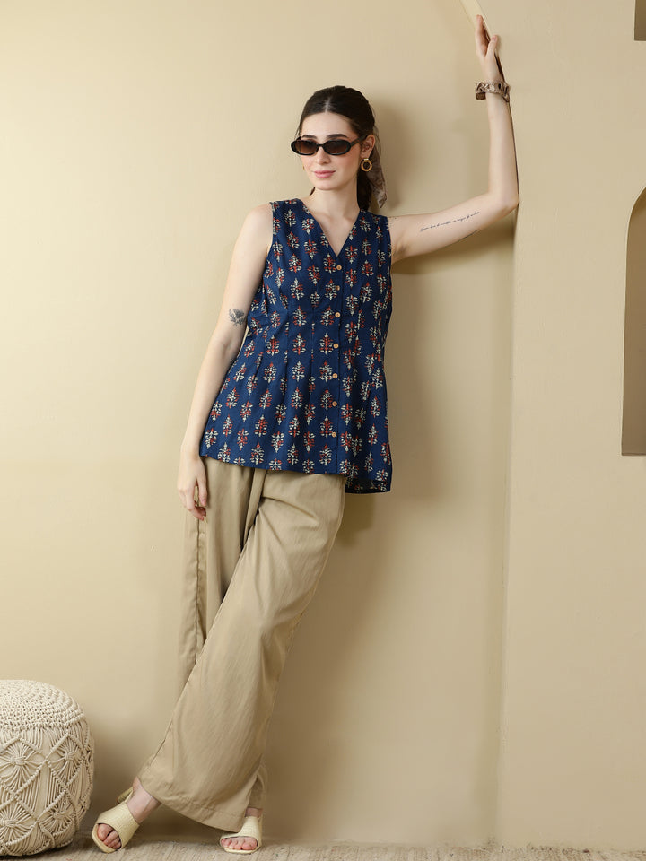 Printed Cotton Tops