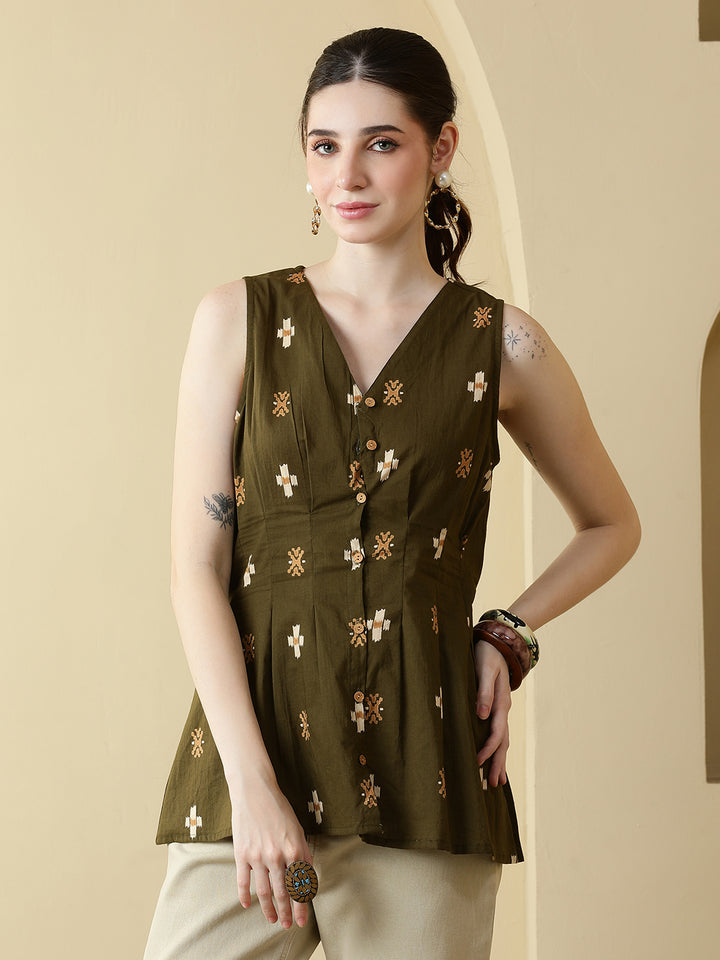 Printed Cotton Tops