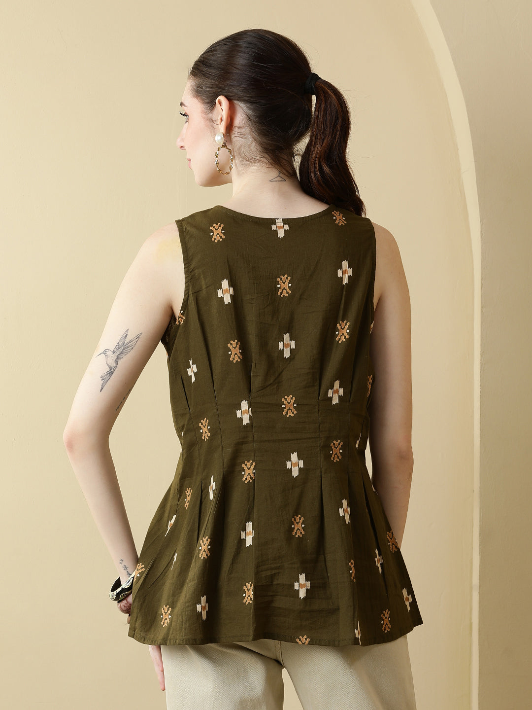 Printed Cotton Tops