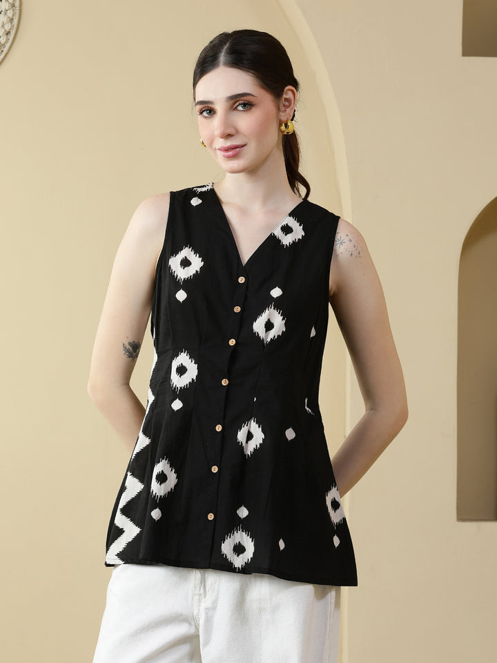 Printed Cotton Tops