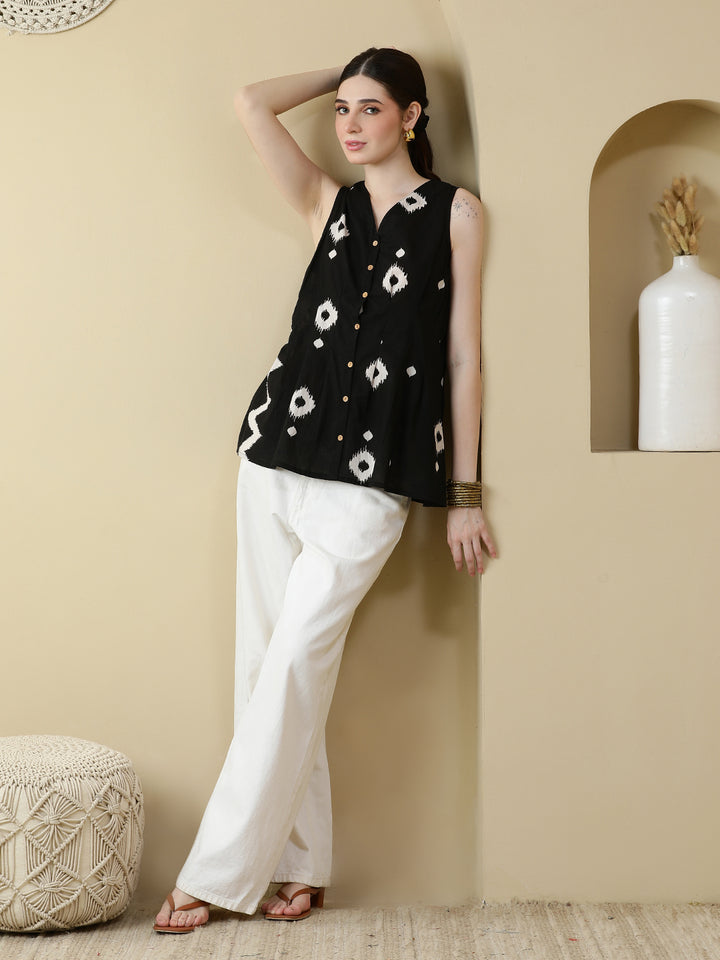 Printed Cotton Tops