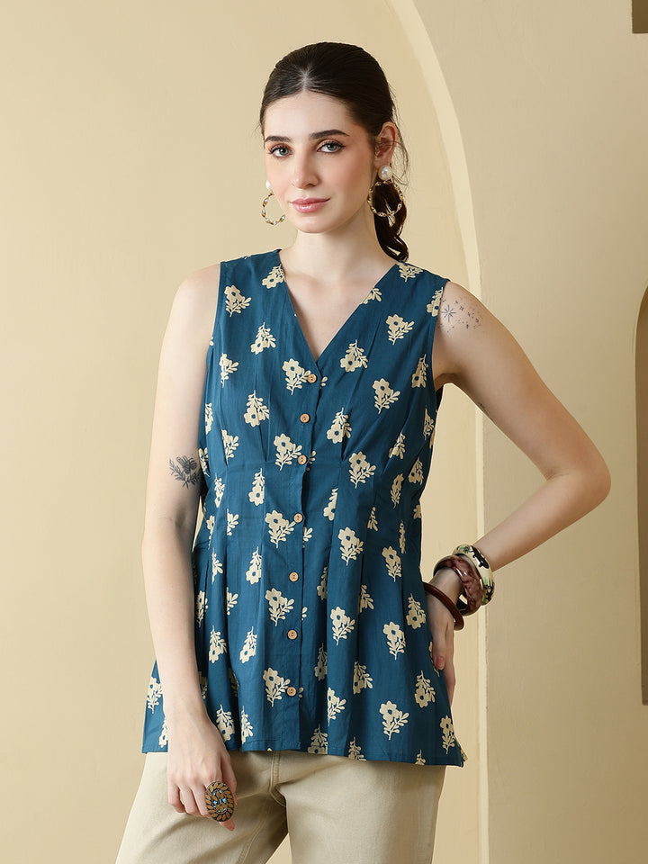 Printed Cotton Tops