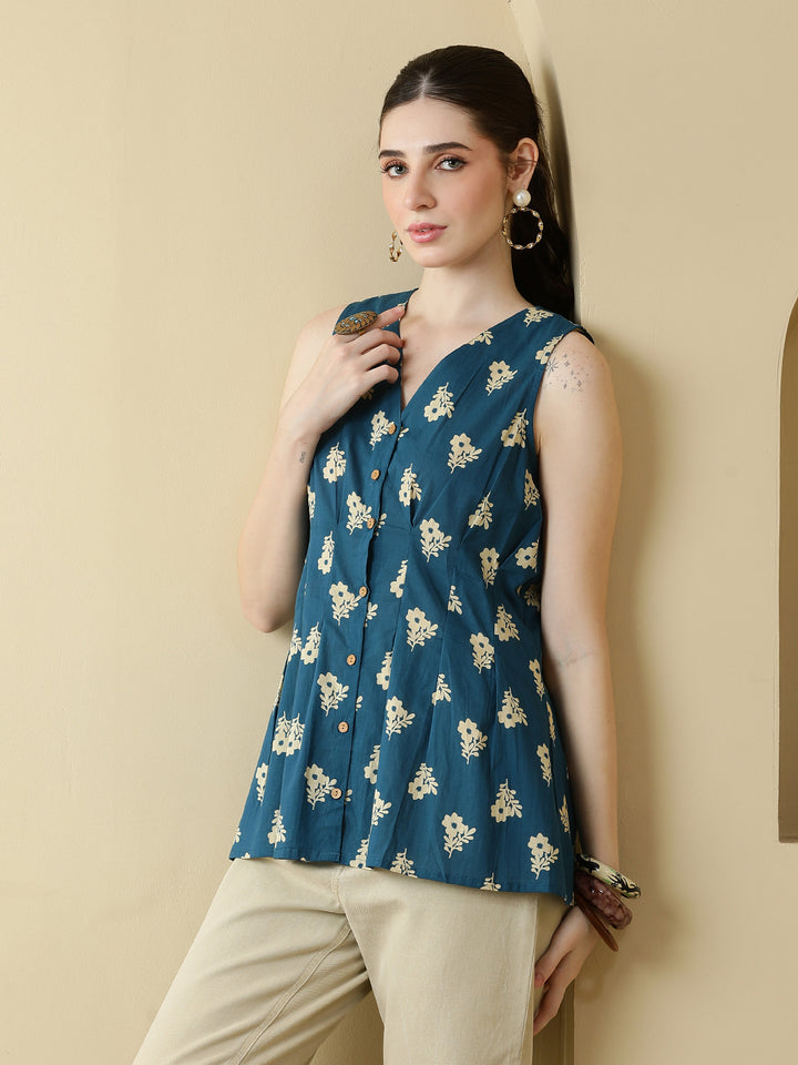 Printed Cotton Tops