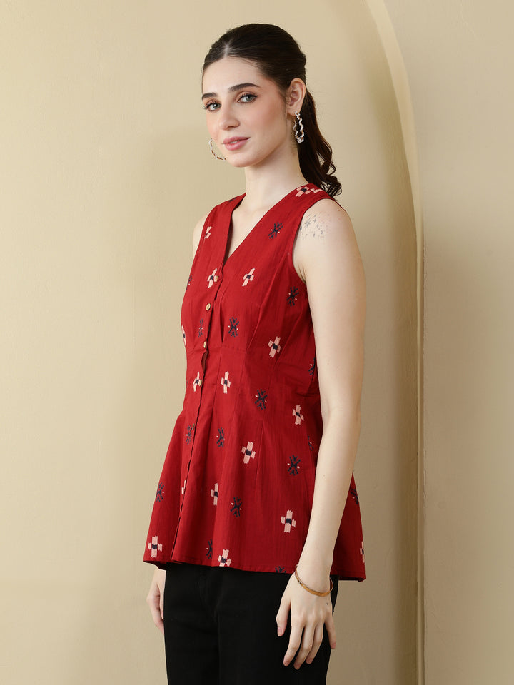 Printed Cotton Tops