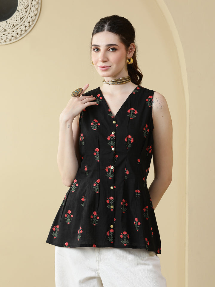 Printed Cotton Tops