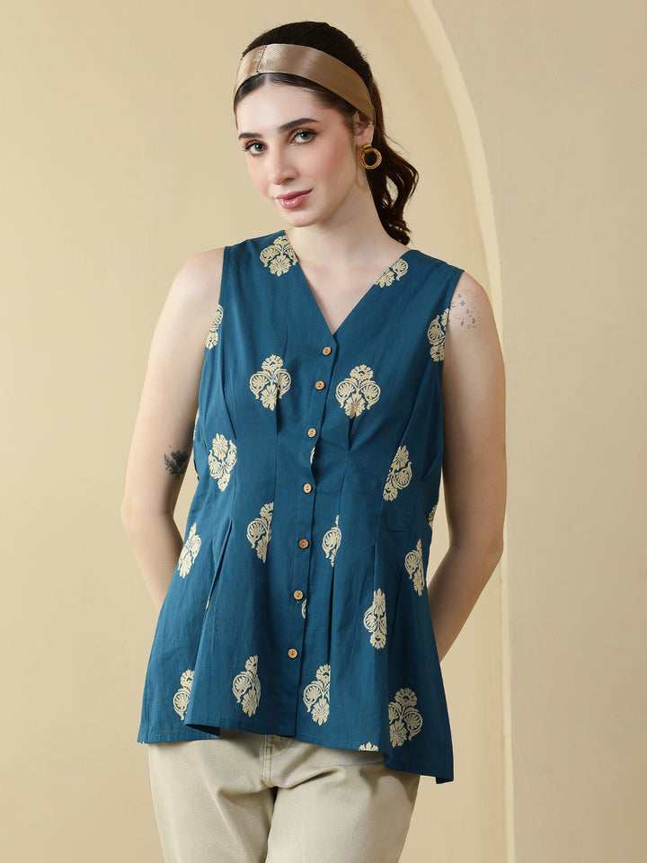 Printed Cotton Tops