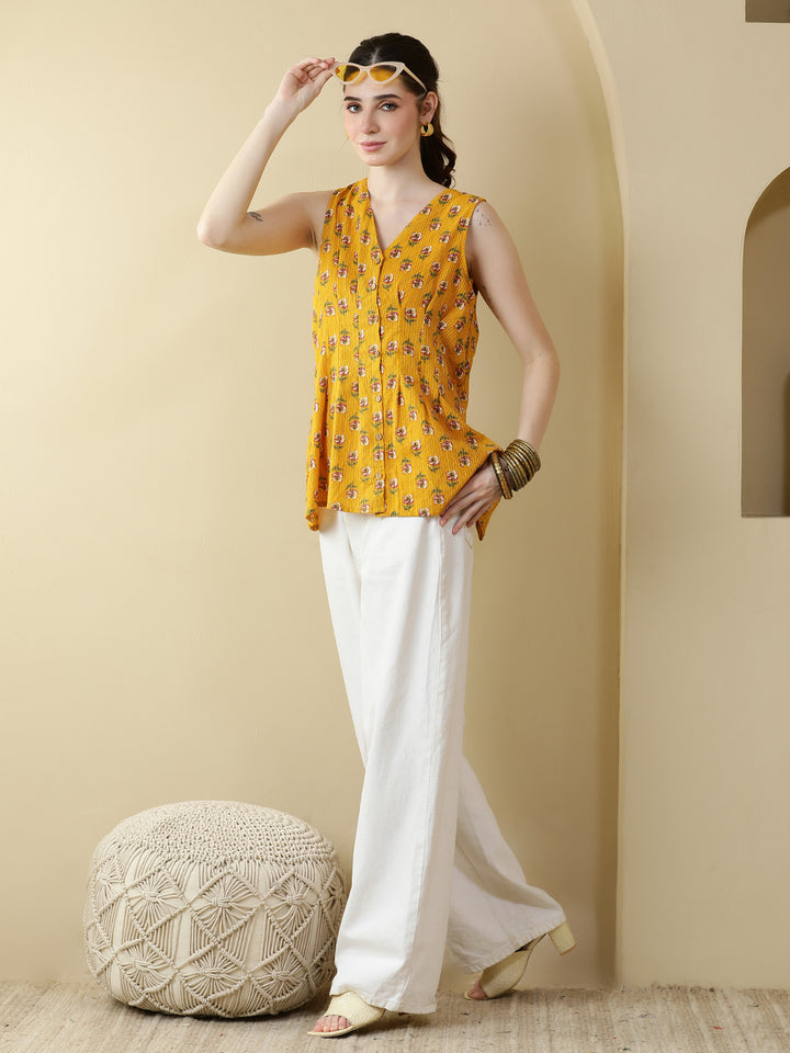Printed Cotton Tops