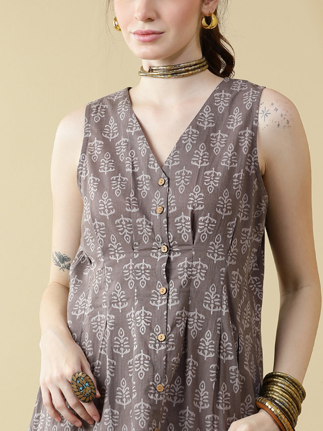 Printed Cotton Tops
