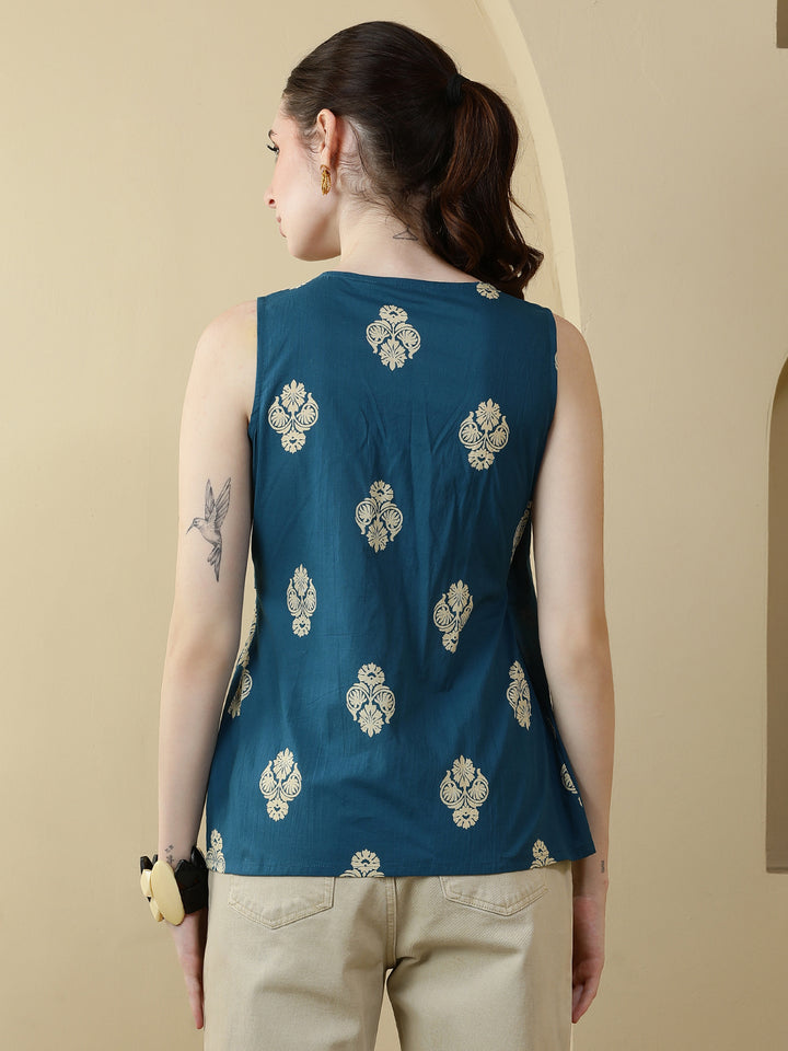 Printed Cotton Tops