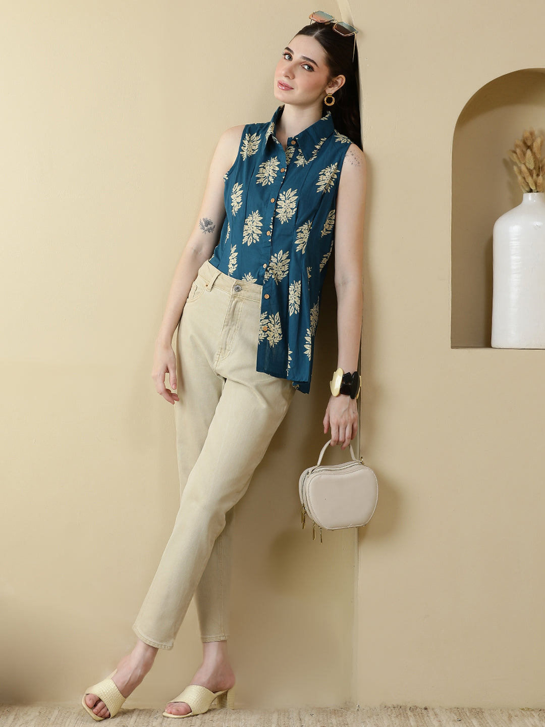 Printed Cotton Tops