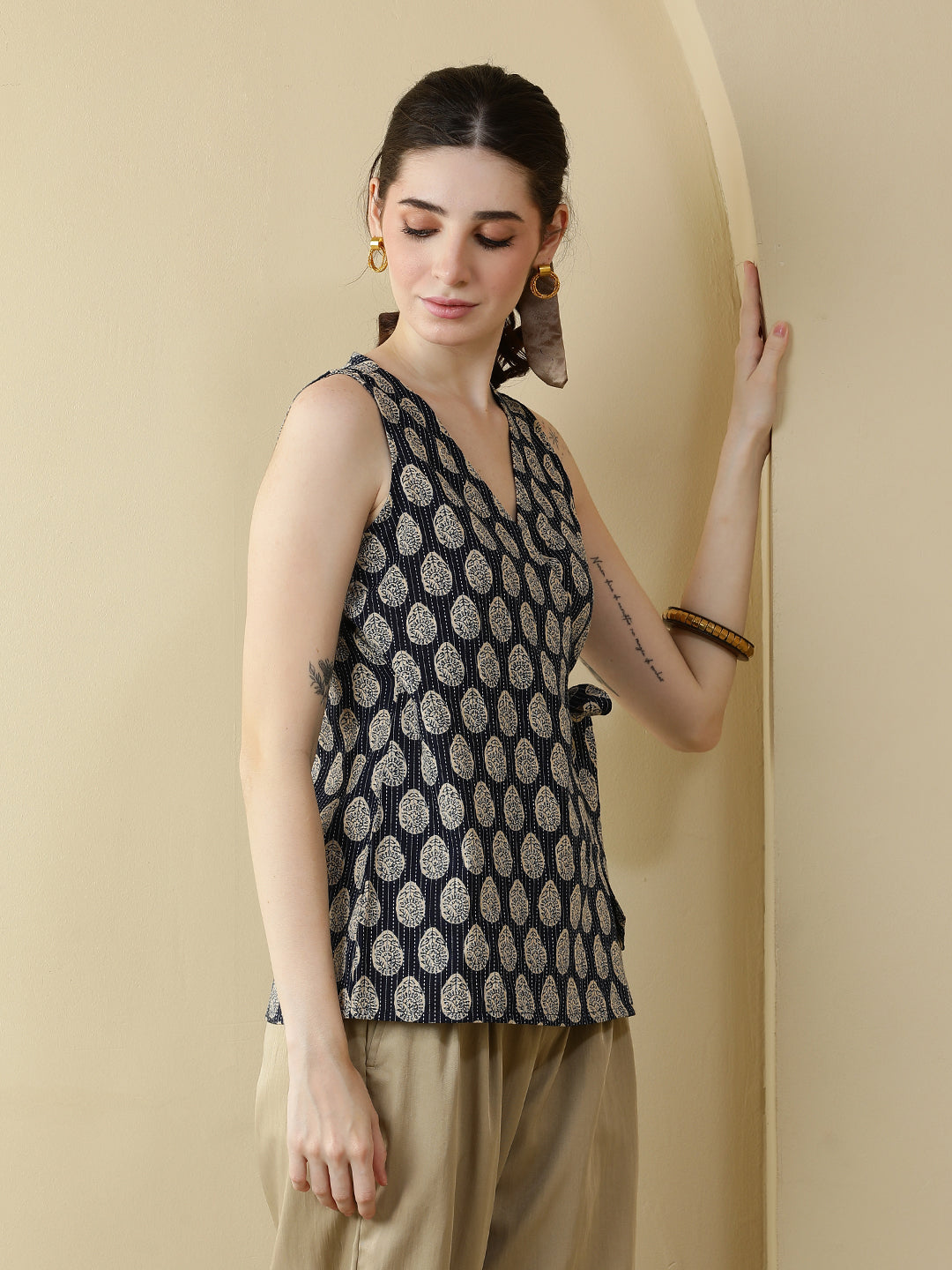 Printed Cotton Tops
