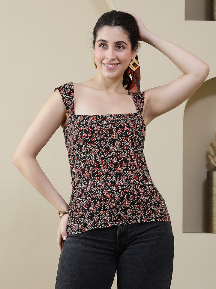 Printed Cotton Tops