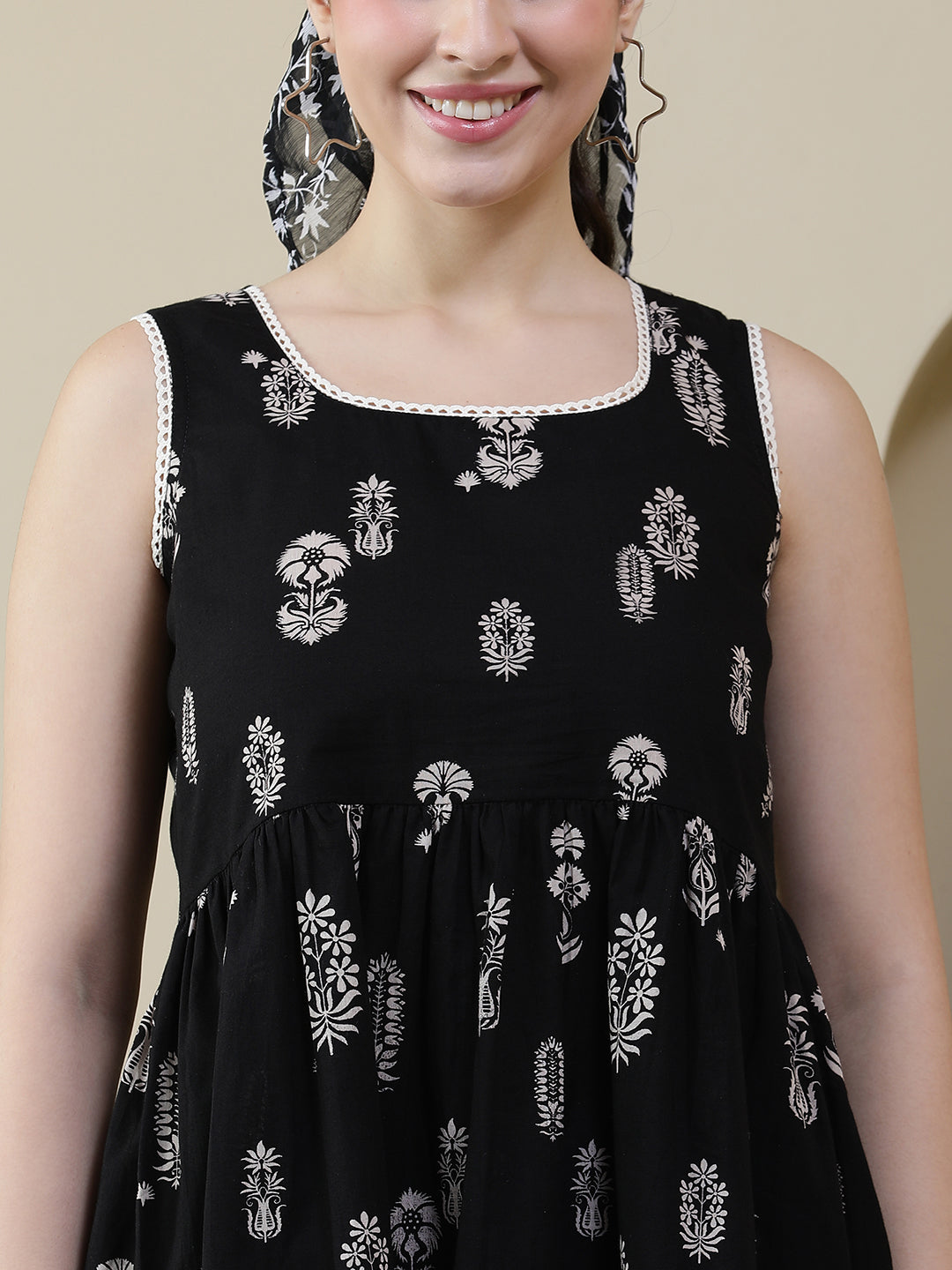 Printed Cotton Tops