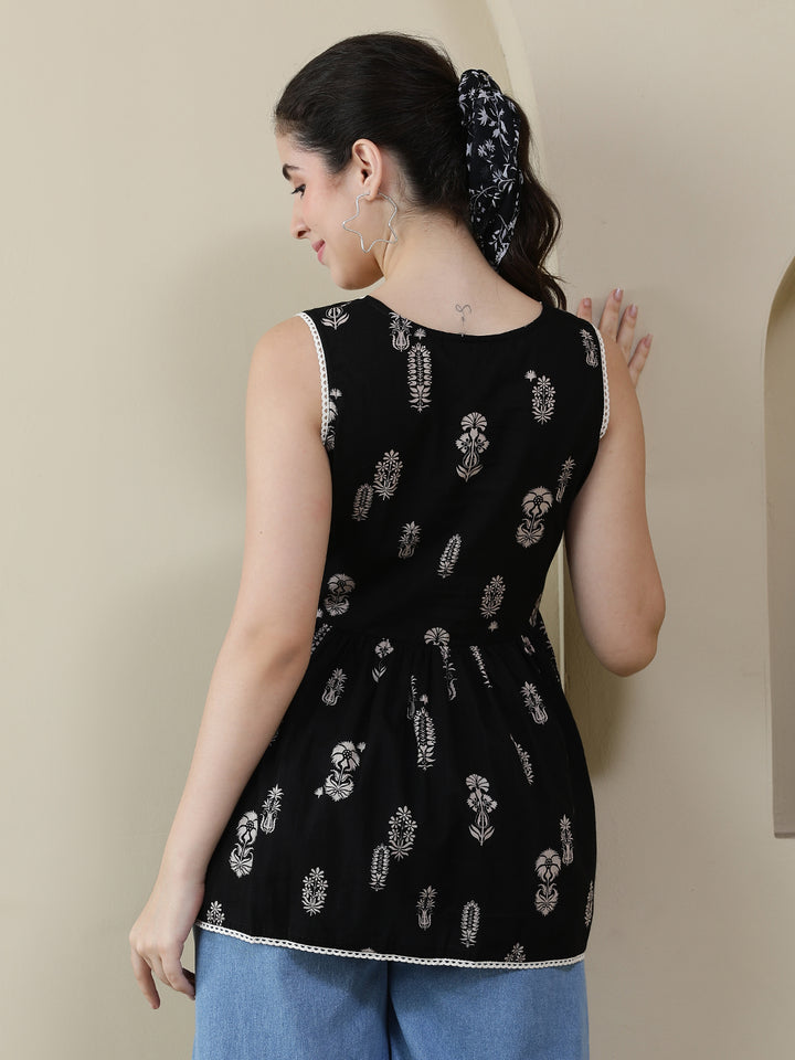 Printed Cotton Tops