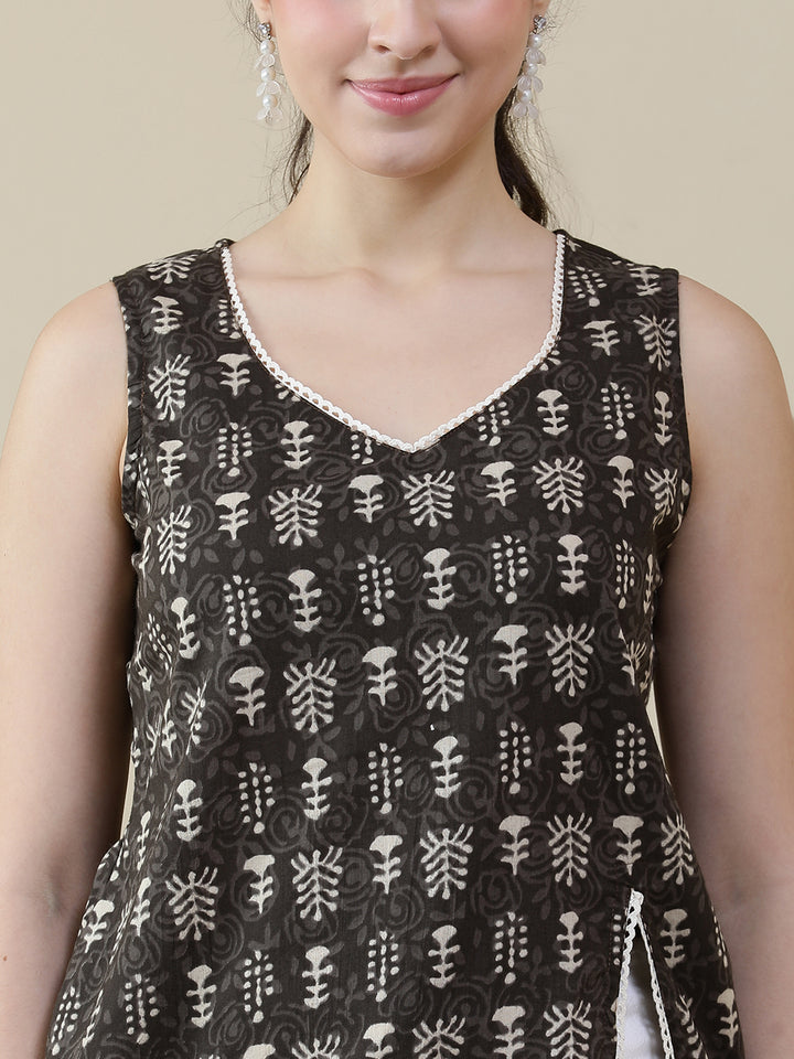 Printed Cotton Tops