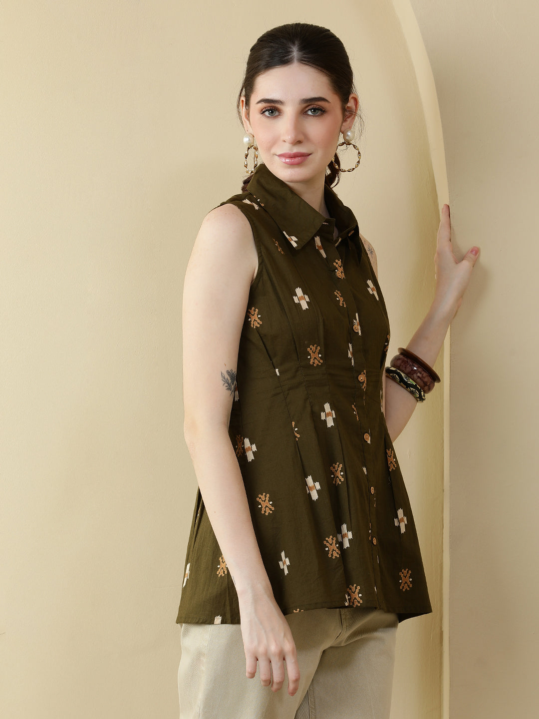 Printed Cotton Tops