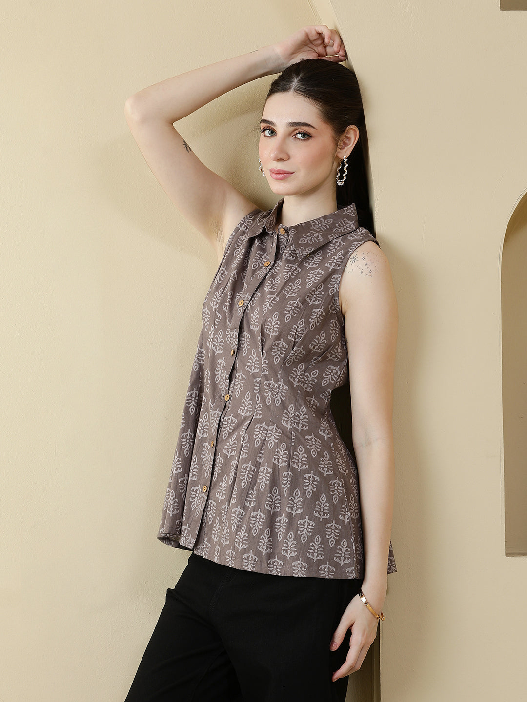 Printed Cotton Tops