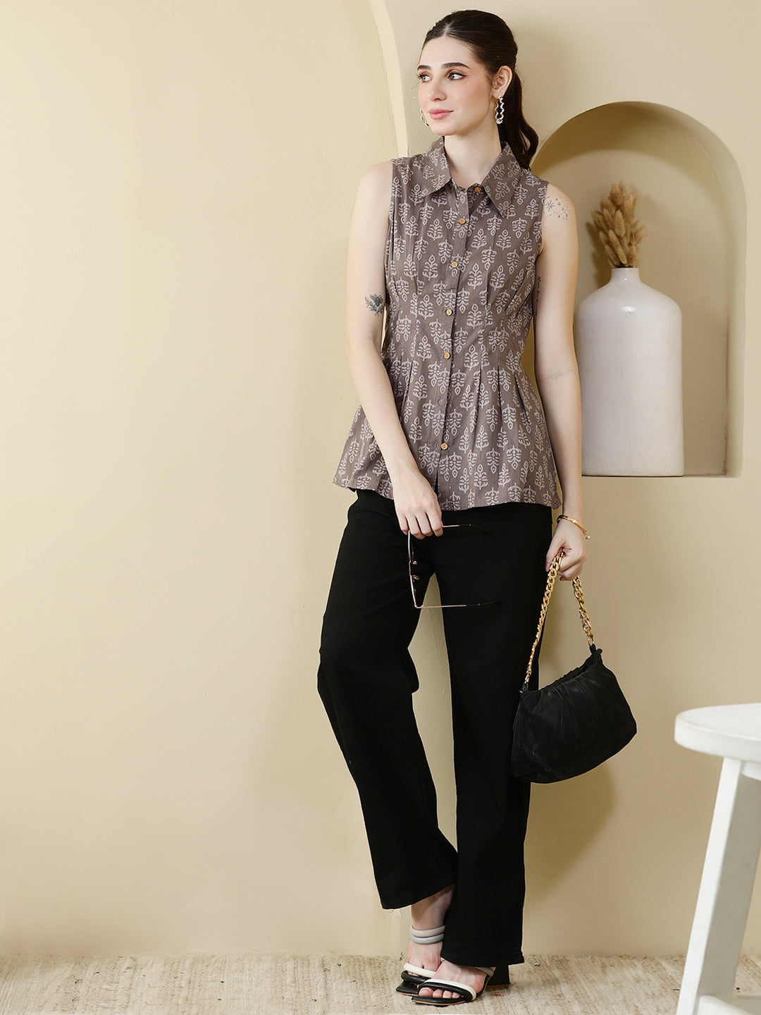 Printed Cotton Tops