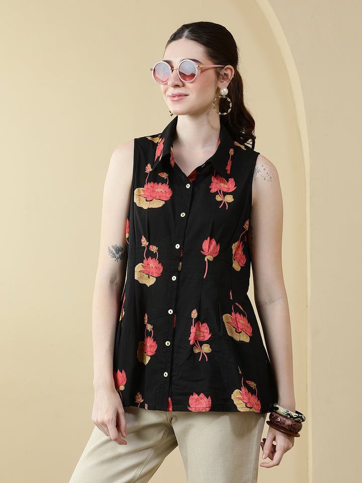 Printed Cotton Tops