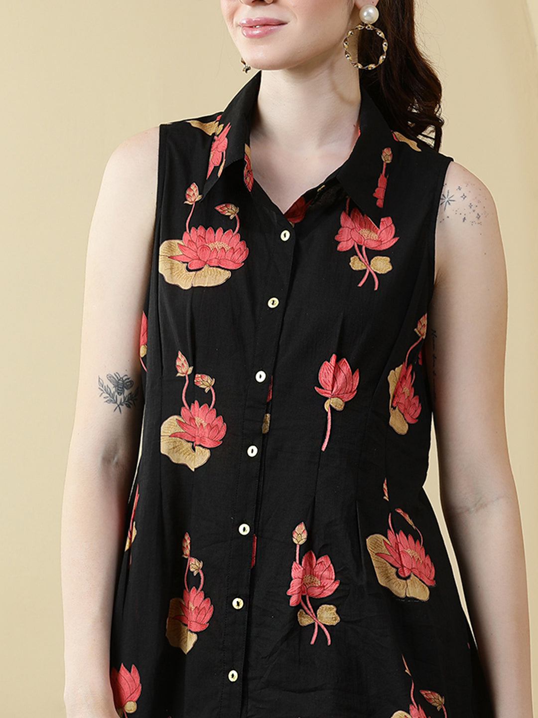 Printed Cotton Tops