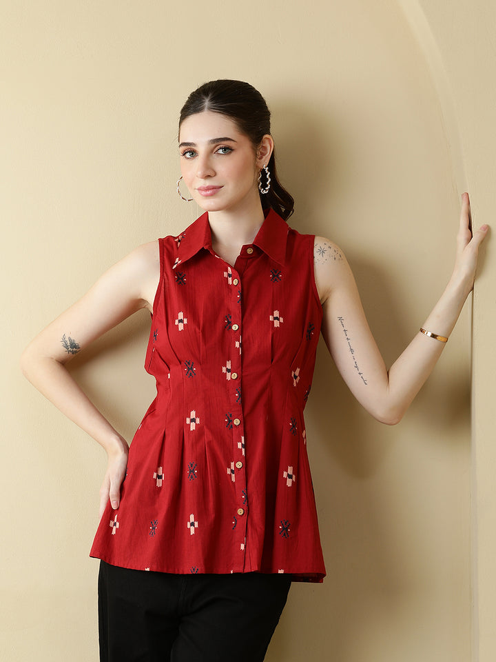 Printed Cotton Tops