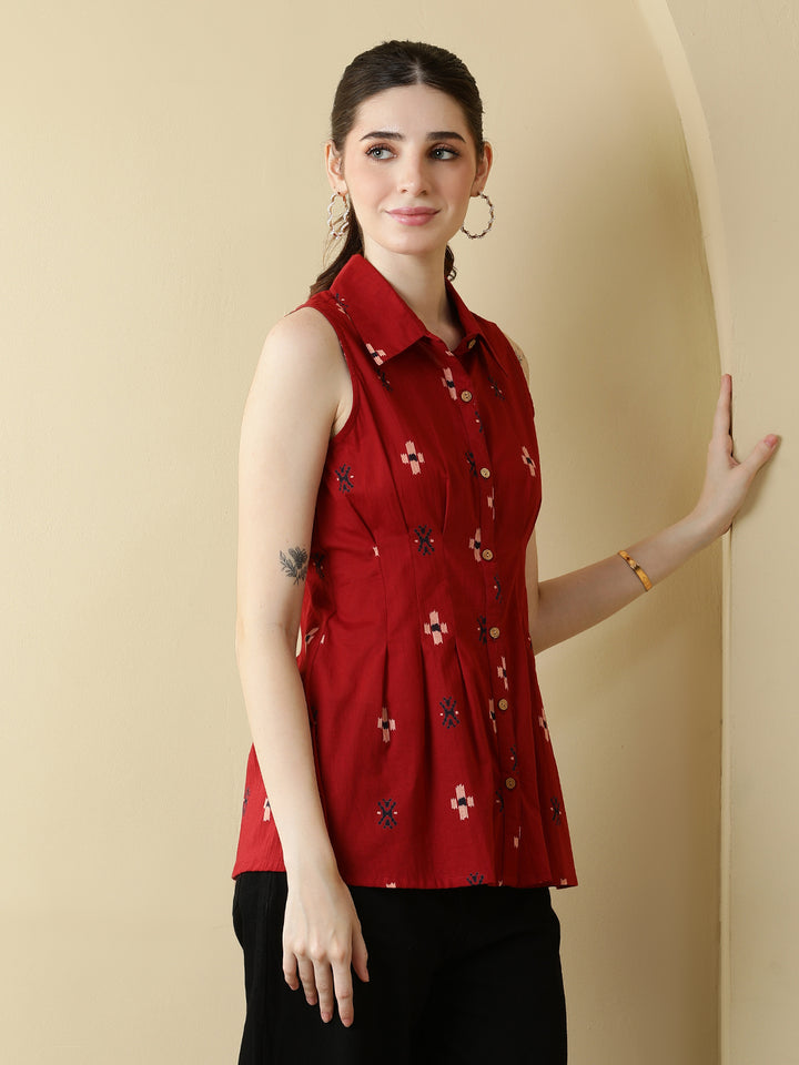 Printed Cotton Tops