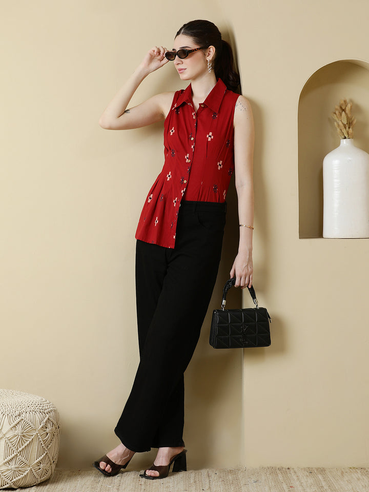 Printed Cotton Tops