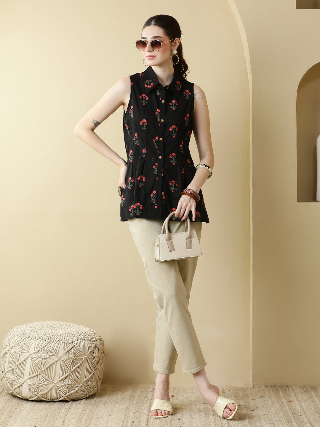 Printed Cotton Tops