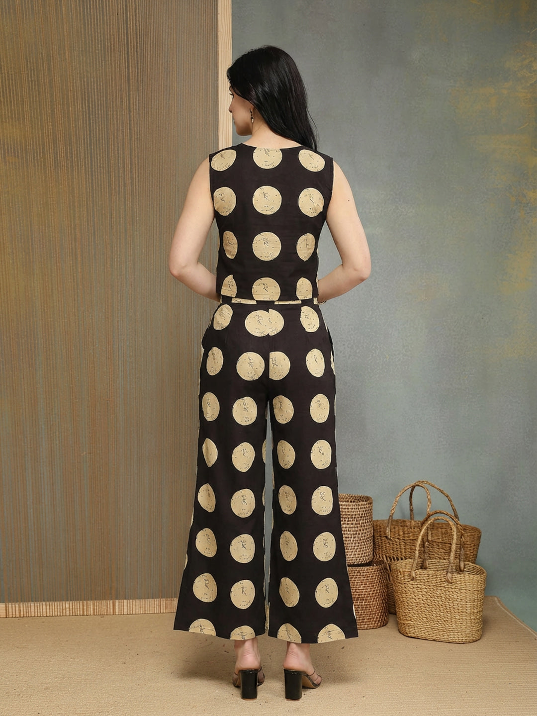 Polka Dots Cotton Co-Ords Set