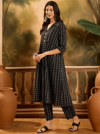 Woven Design Cotton Co-Ord set