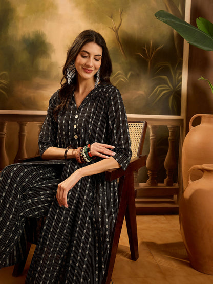 Woven Design Cotton Co-Ord set