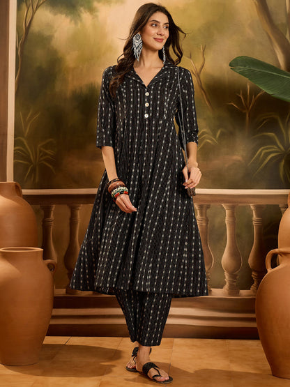 Woven Design Cotton Co-Ord set