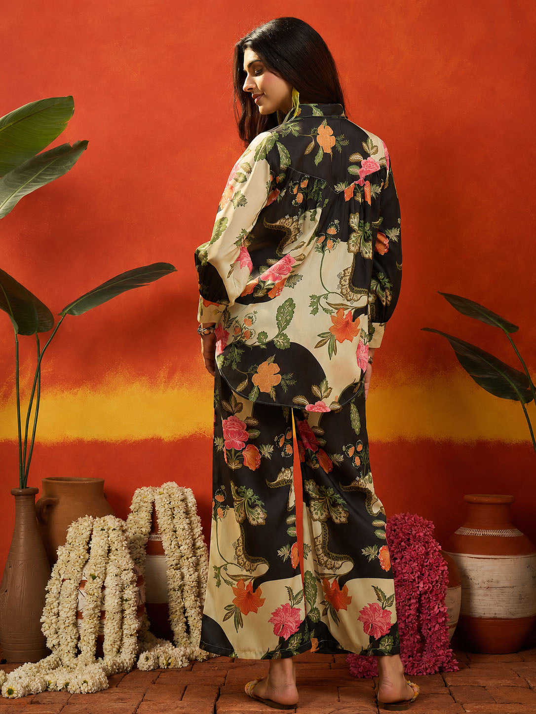 Floral Printed Rayon Co-Ord Set
