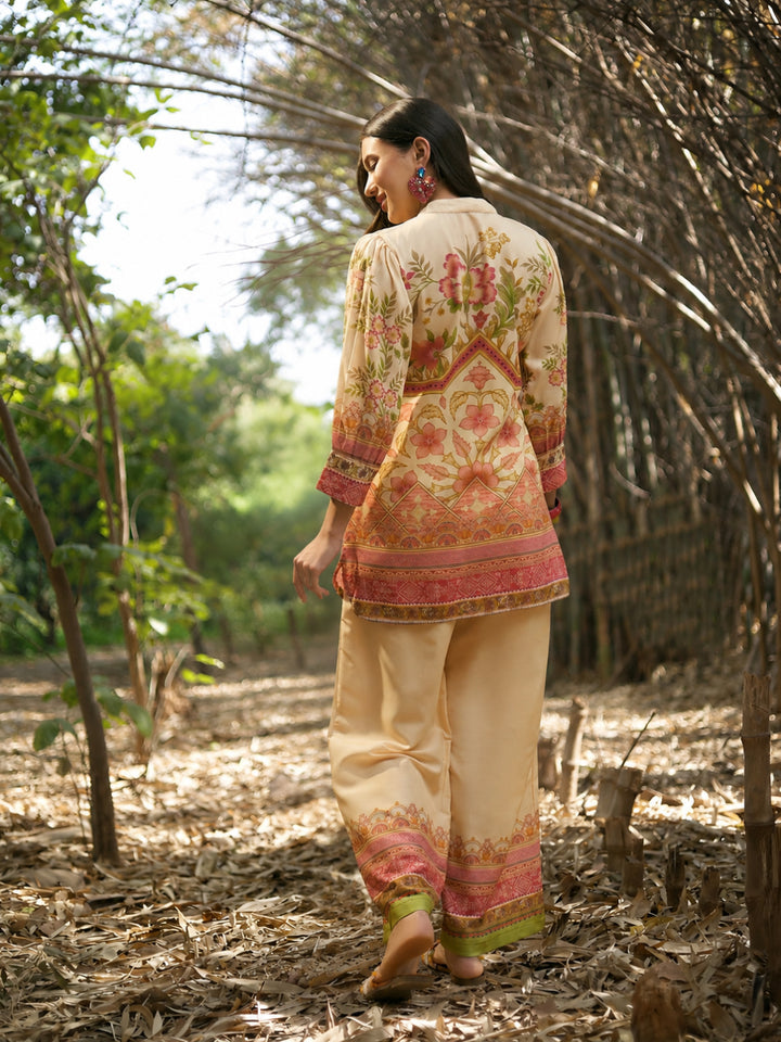 Floral Printed Rayon C-Ord Set