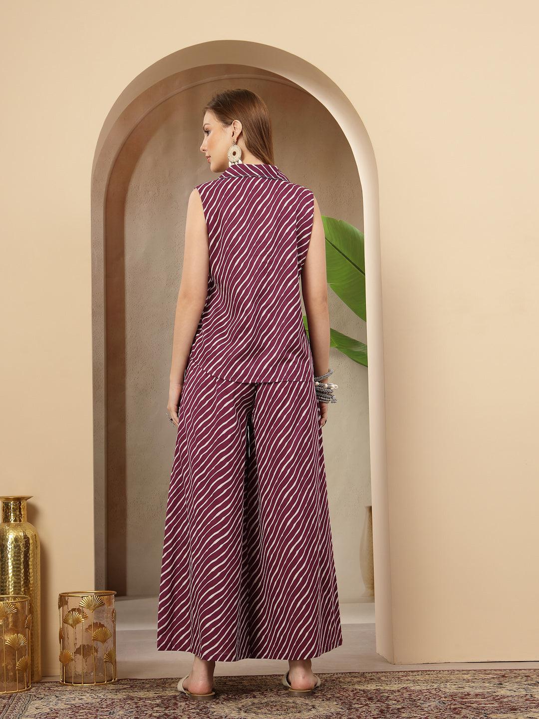 Violet Leheriya Printed Cotton Co-Ord Set