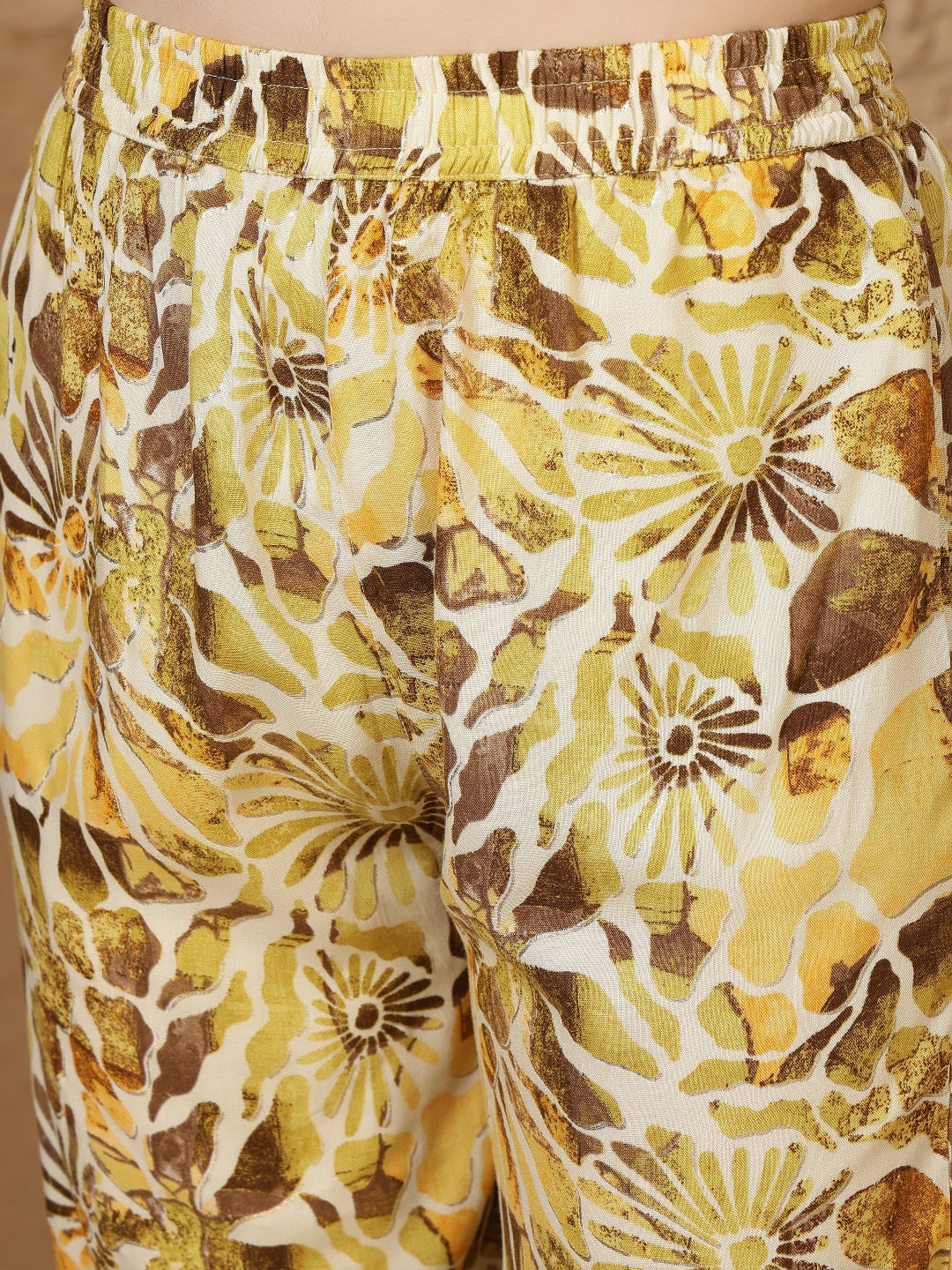 Straight Viscose Rayon Printed Kurta Set