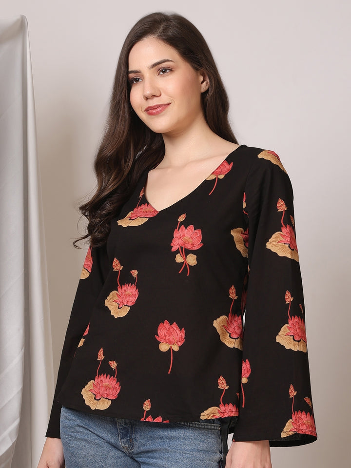 Cotton Printed Top
