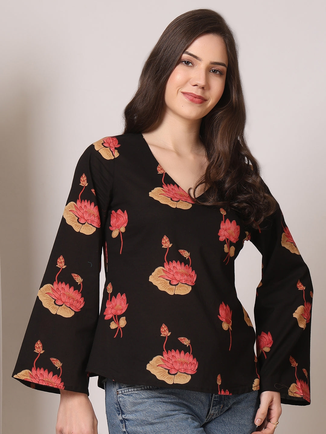 Cotton Printed Top