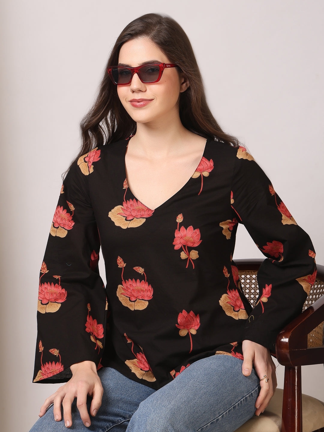 Cotton Printed Top