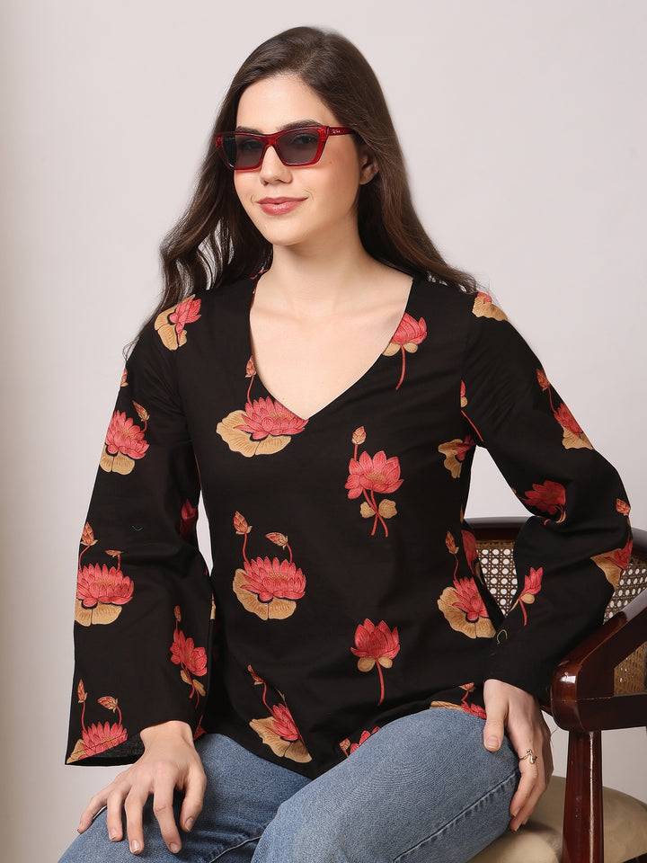 Cotton Printed Top