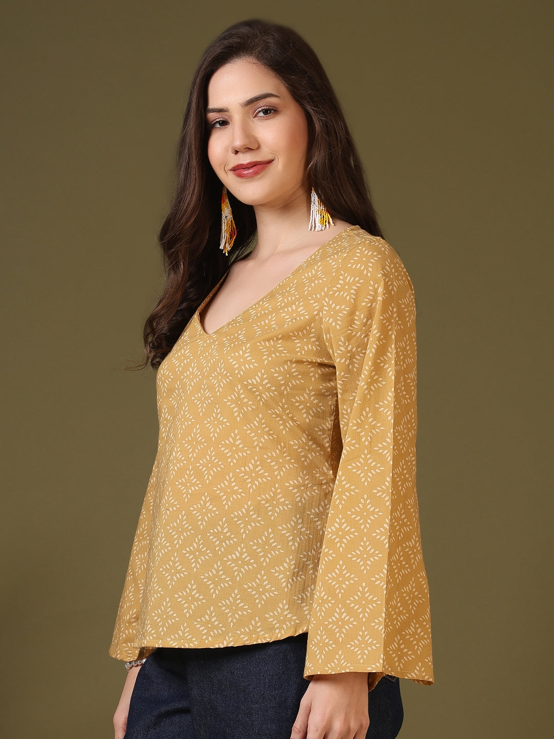 Cotton Printed Top