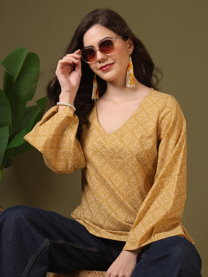 Cotton Printed Top
