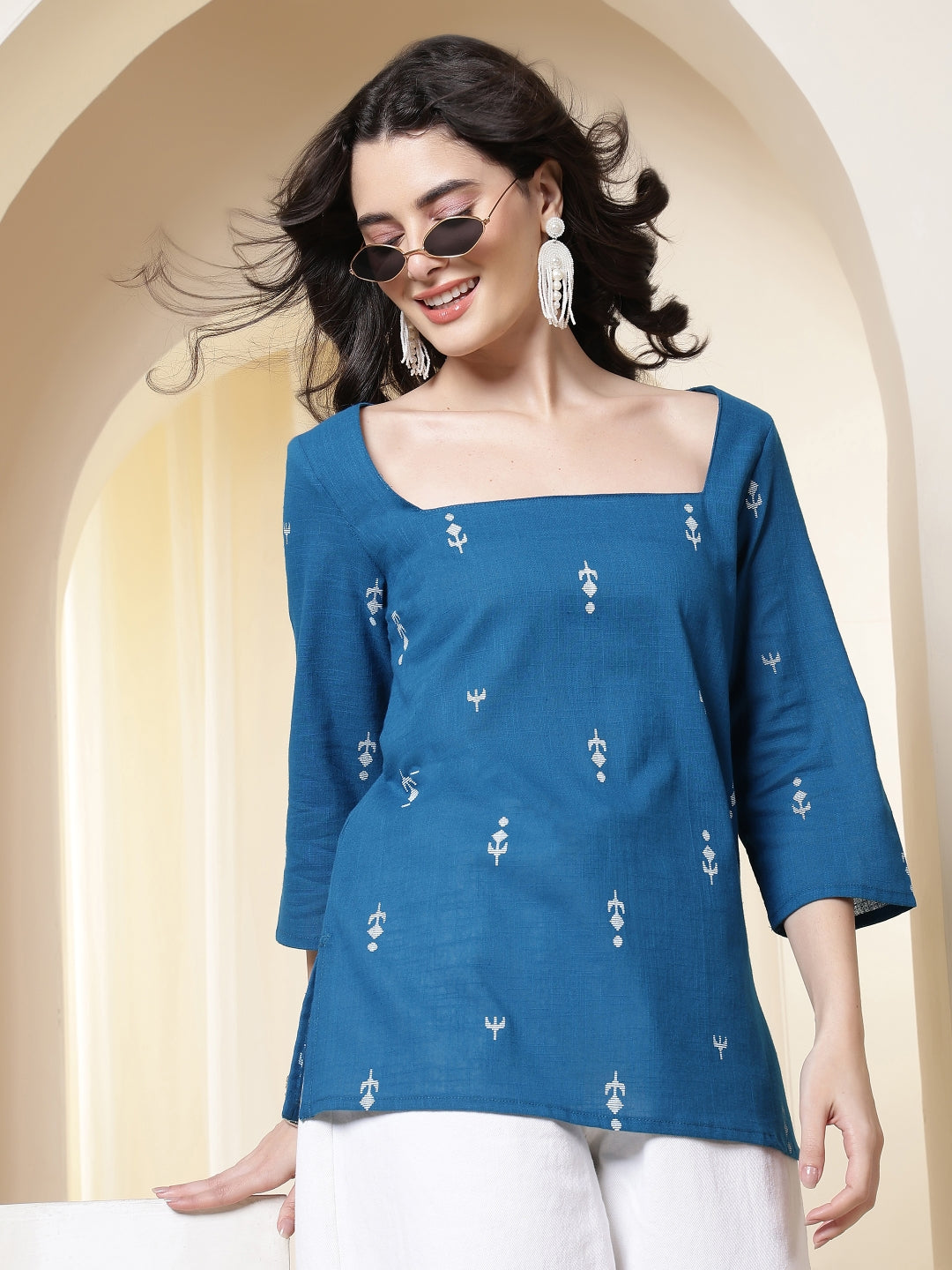 Cotton Printed Top