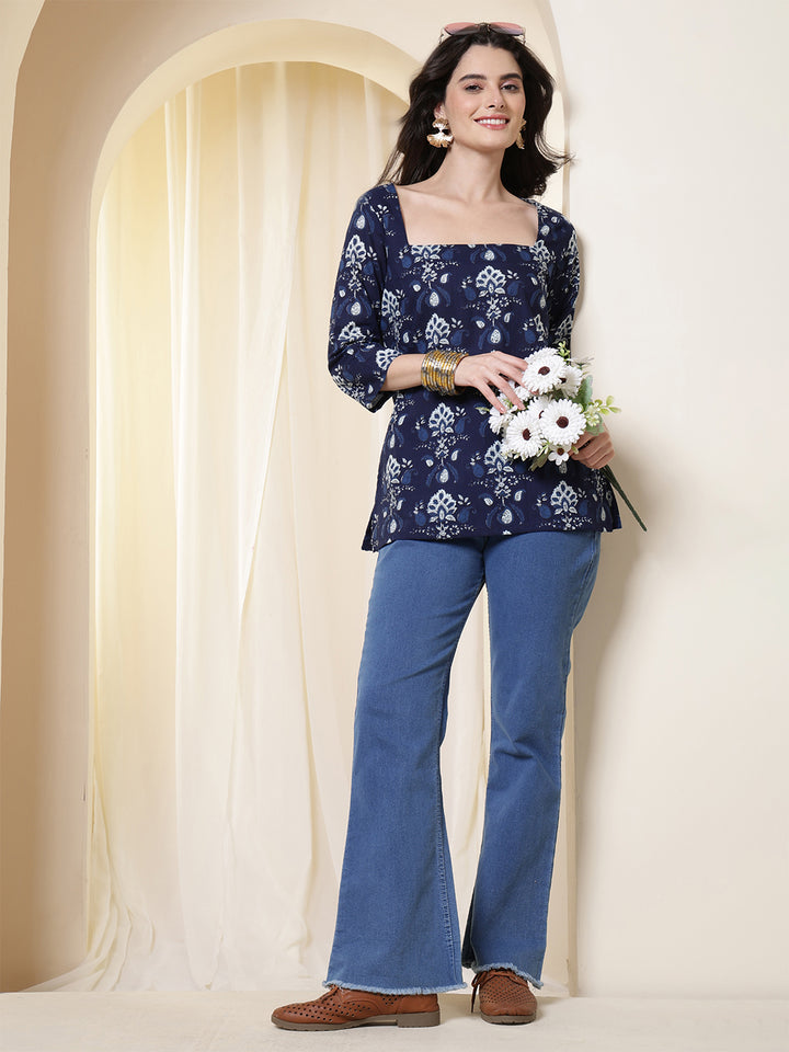 Cotton Printed Top