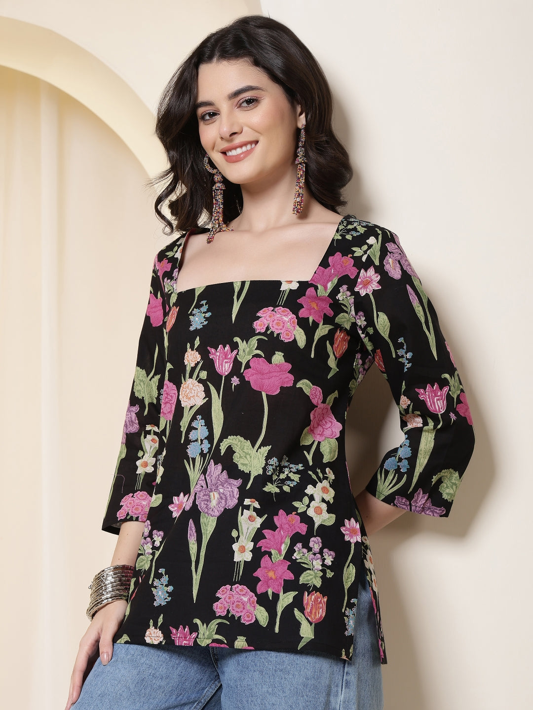 Cotton Printed Top