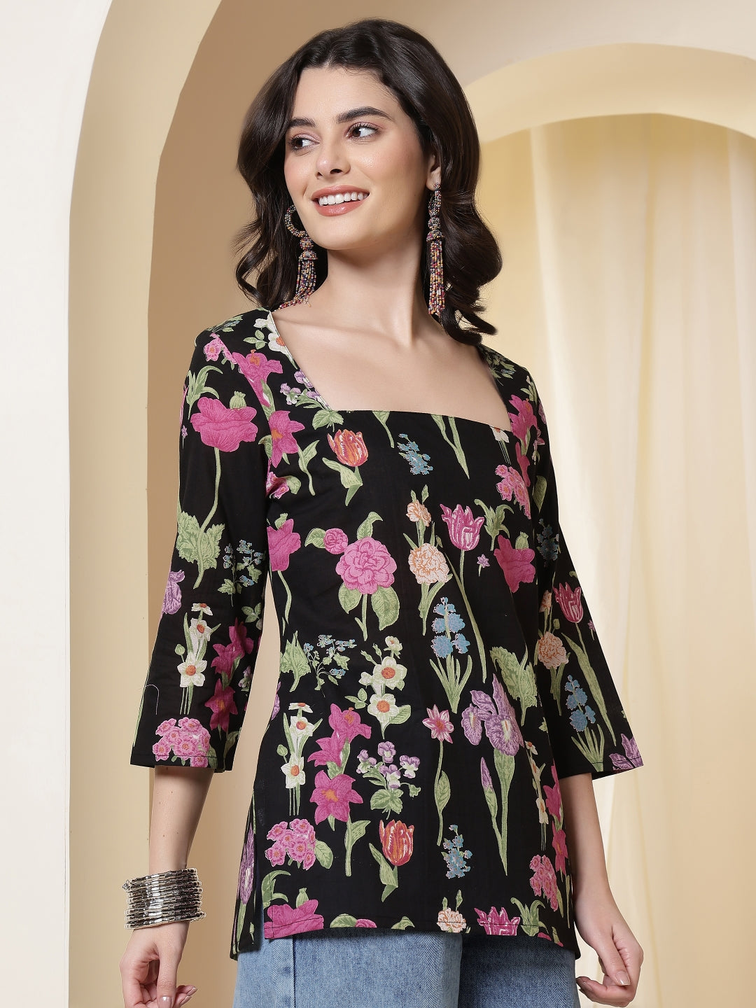 Cotton Printed Top