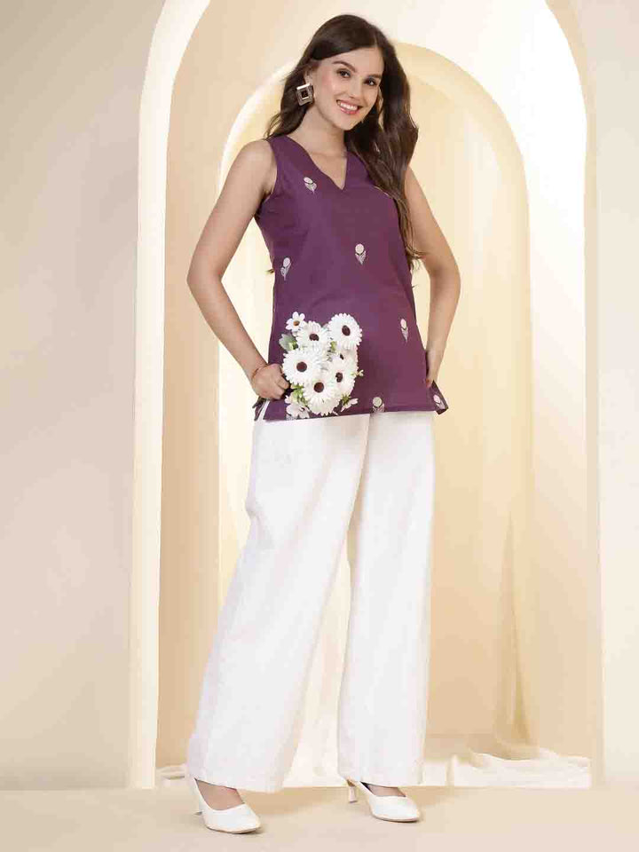 Cotton Printed Top