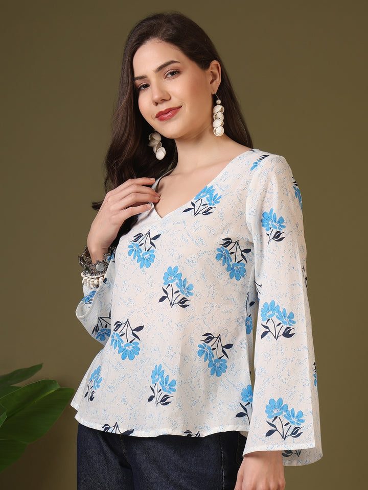 Cotton Printed Top