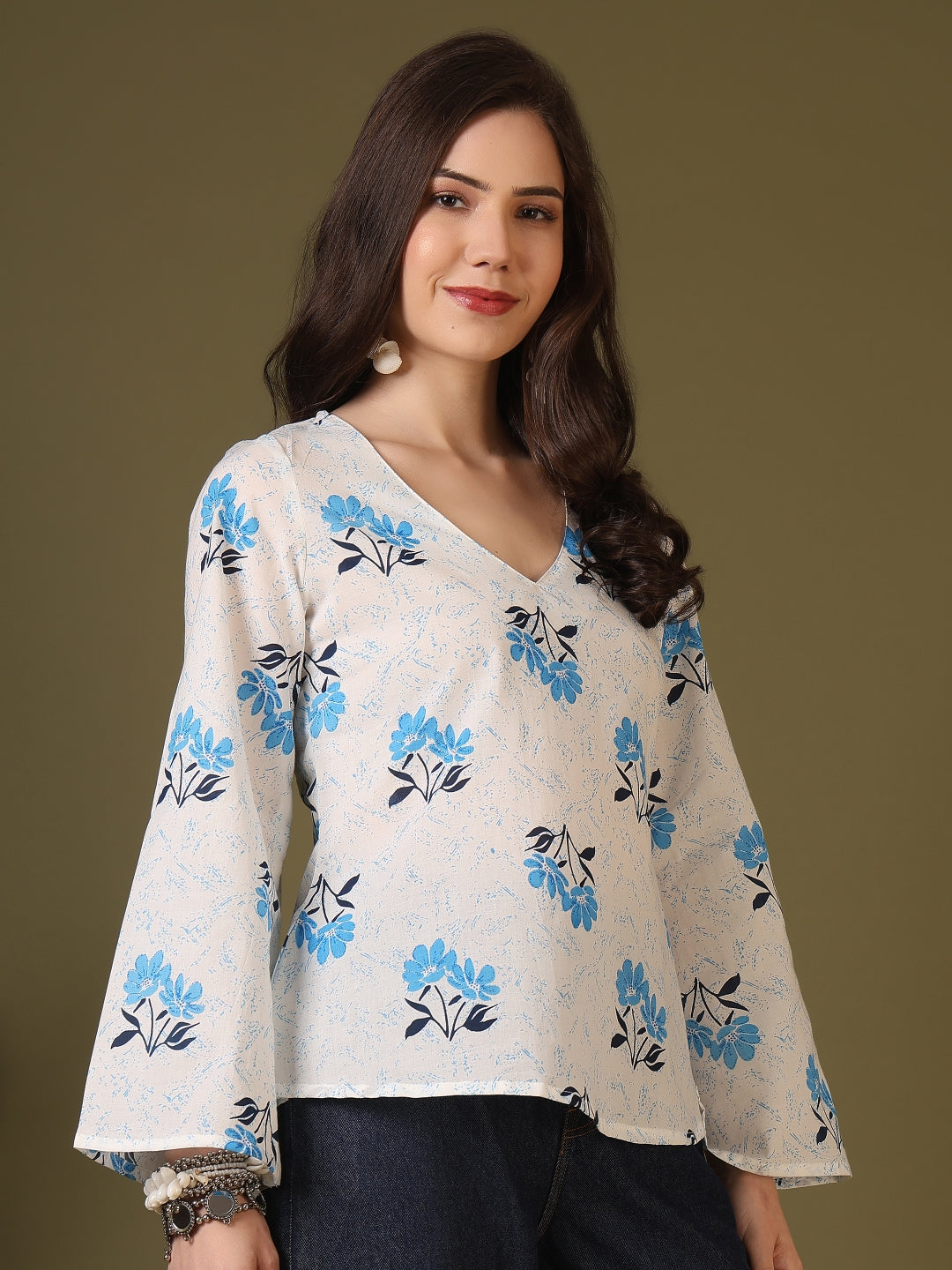 Cotton Printed Top